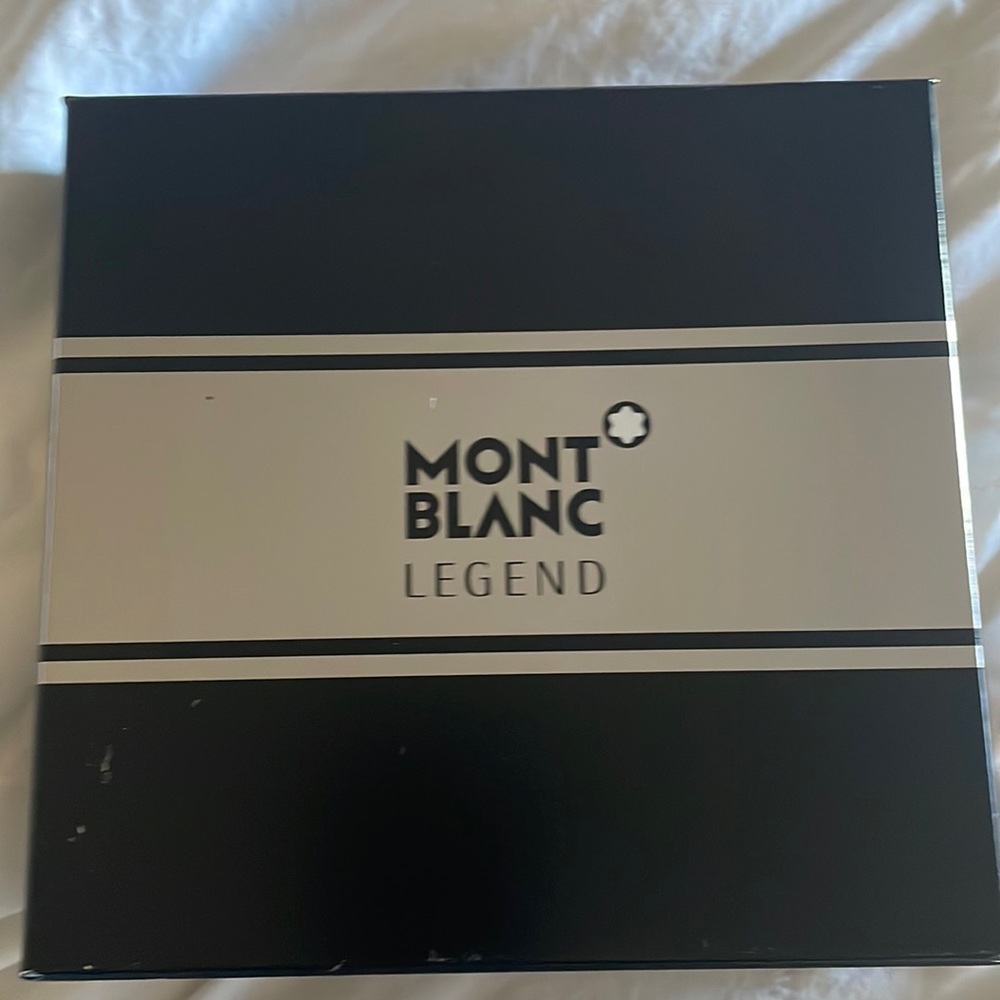 Mont Blanc Legend Gift Set Mens Cologne 1.7 Fl oz and after shave balm